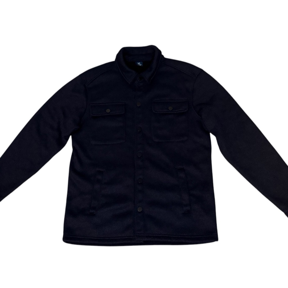 George waffle sweater